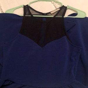 A navy blue dress!